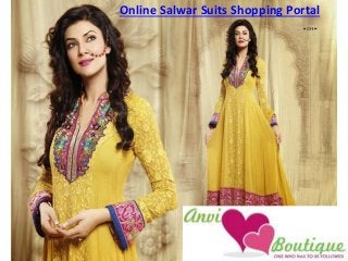 Online Salwar Suits Shopping Portal

 