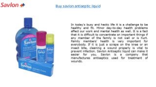 Buy savlon antiseptic liquid
 