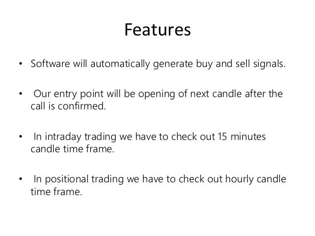 Intraday trading signals nifty