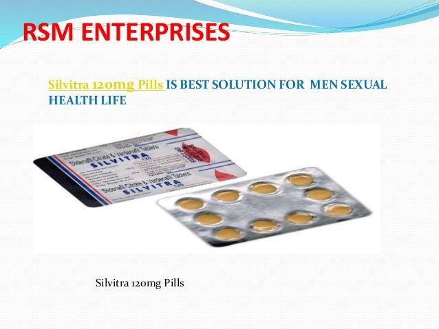 Silvitra 120mg pills