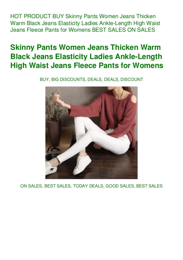 ankle length black jeans for ladies