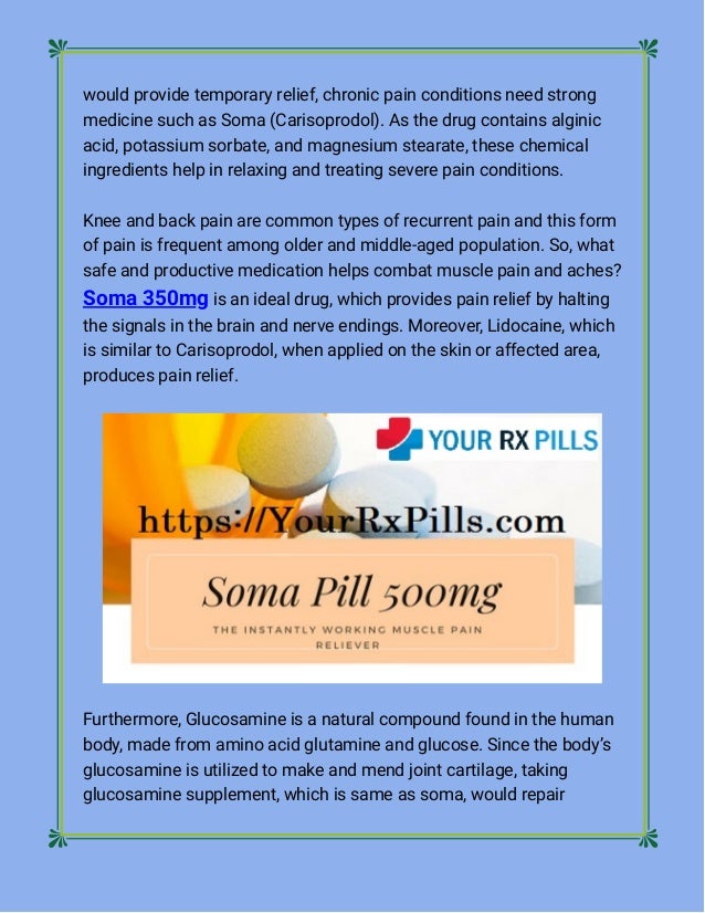Buy Soma Online Without Prescription