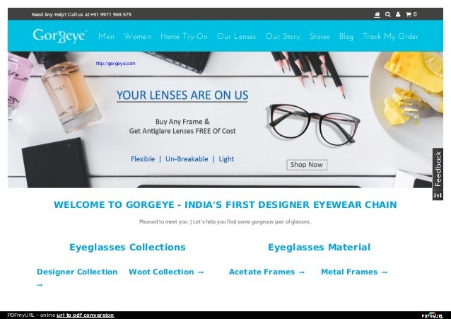 buy specs frames online in india at best design