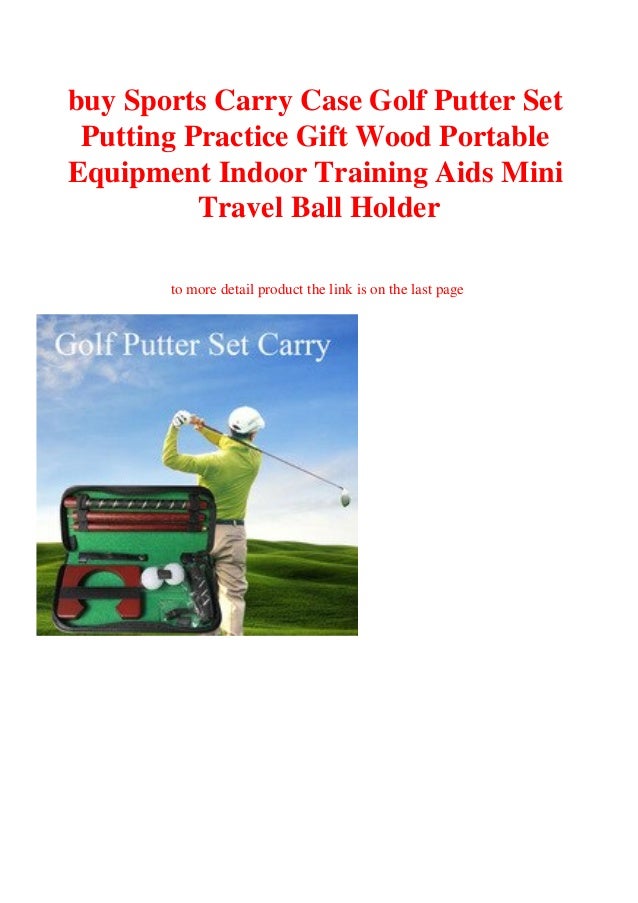 golf putter practice set