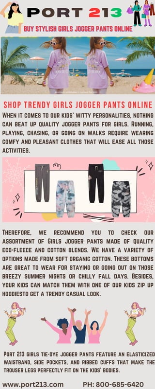 Buy Stylish Girls Jogger Pants Online.pdf