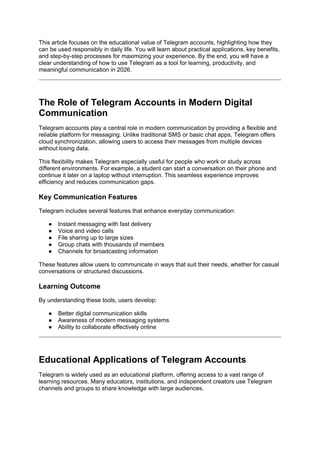 USA CA Buying Telegram Accounts Septy In 2026 DOCX USA CA Buying Telegram Accounts Septy In 2026 2 320 