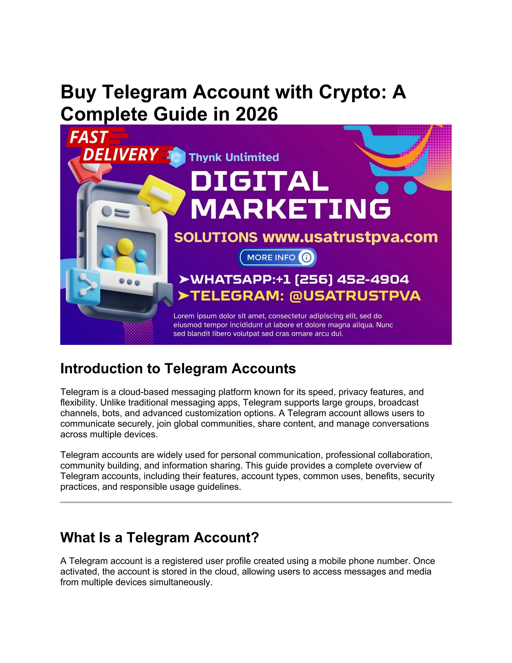 Buy Telegram Account with Crypto_ A Complete Guide in 2026.docx