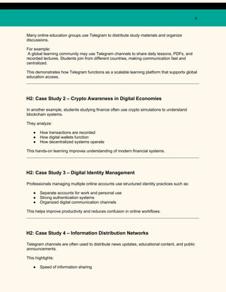Comprehensive 2026 Guide to Telegram Accounts and Crypto Integration | DOCX