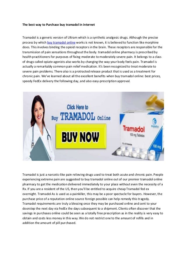 Tramadol Buy
