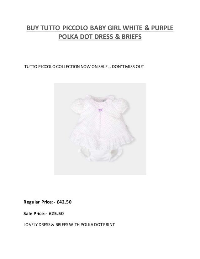 tutto piccolo baby clothes