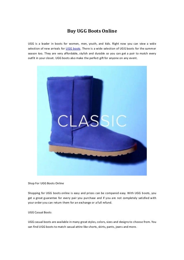 where can i order uggs online