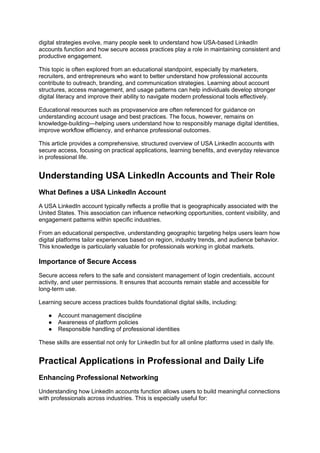 Buy USA LinkedIn Accounts with Secure Access.docx