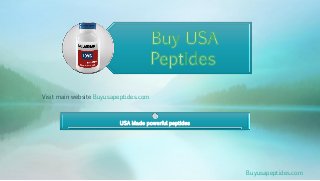 Visit main website Buyusapeptides.com

USA Made powerful peptides

Buyusapeptides.com

 
