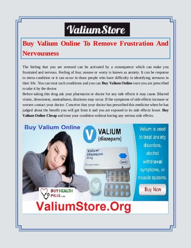 Purchasing Valium Online