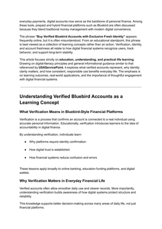 Buy Verified Bluebird Accounts with Exclusive Fresh Identity.pdf