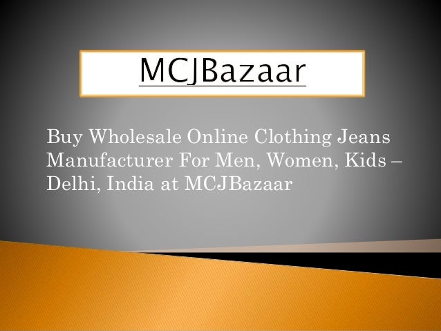 buy jeans wholesale online