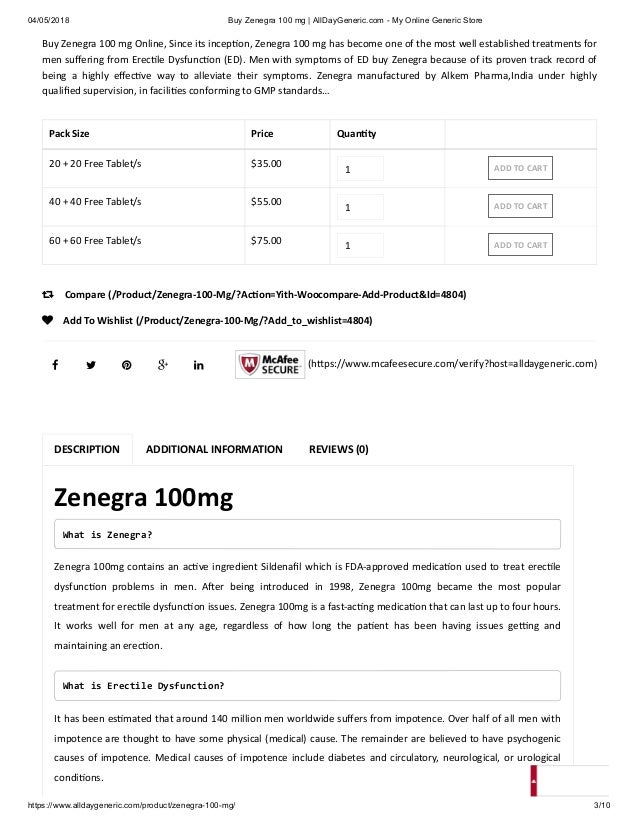 Order zenegra pills