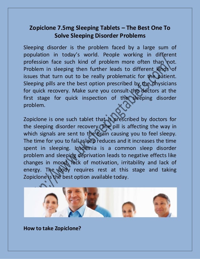 Buy zopiclone sleeping tablets