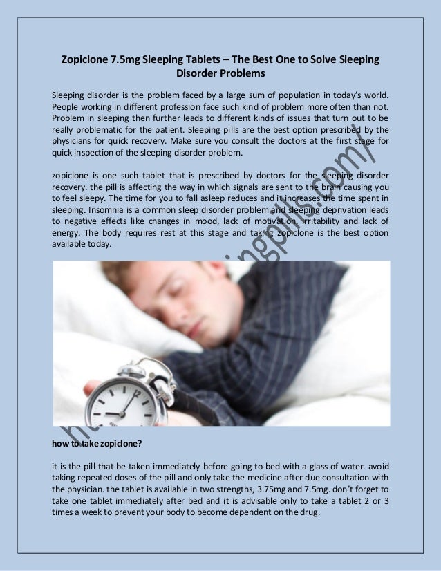 Zopiclone 7.5 mg buy online uk