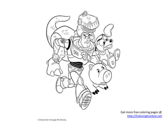 free buzz lightyear coloring pages