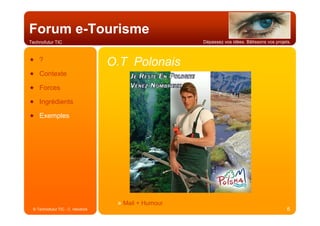 Buzz marketing dans l'e-tourisme - Christophe Hendrick