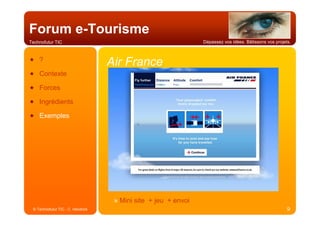Buzz marketing dans l'e-tourisme - Christophe Hendrick