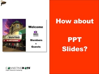 How about  PPT Slides? 