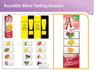 Buzzable Blind Tasting Session.
