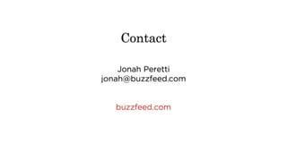 BuzzFeed Pitch Deck