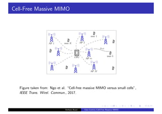 Cell Free Network Cell-Free architectures for 5G | PDF