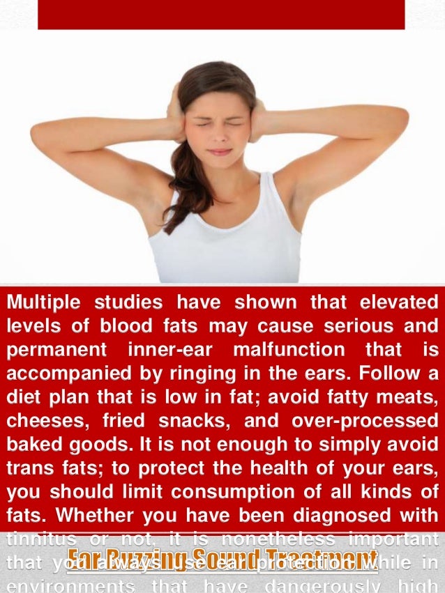 Buzzing sound in ear