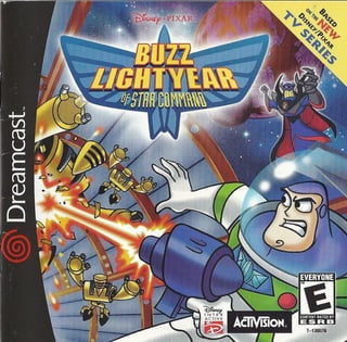 Buzz lightyear of star command activision dreamcast ntsc