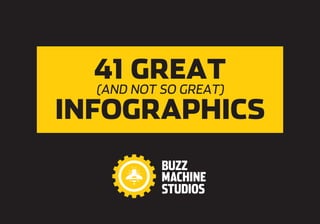 41 GREAT
(AND NOT SO GREAT)
INFOGRAPHICS
 