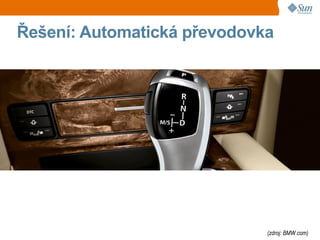 Řešení: Automatická převodovka




                             (zdroj: BMW.com)
 