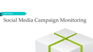 Unser Thema




Social Media Campaign Monitoring
 