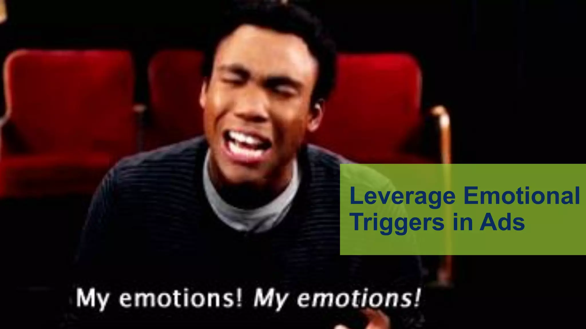 Leverage Emotional
Triggers in Ads
 