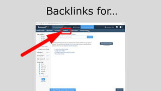 Backlinks for…
 