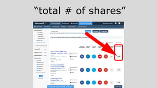 “total # of shares”
 