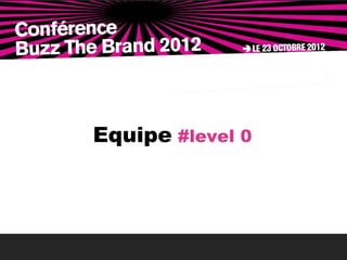 Equipe #level 0
 