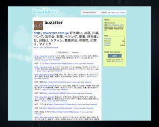 Buzztterの裏側とその周辺技術