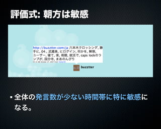 Buzztterの裏側とその周辺技術