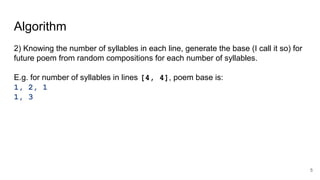 Buzzword poem generator in Python | PPT