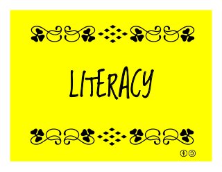 LITERACY
qrFqr!
qrFqr!
 