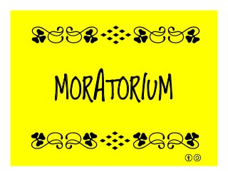 MORATORIUM
qrFqr!
qrFqr!
 
