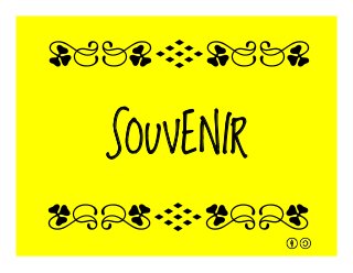 SOUVENIR
qrFqr!
qrFqr!
 