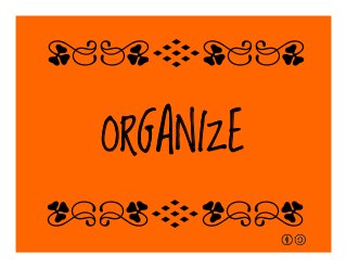 ORGANIZE
qrFqr!
qrFqr!
 