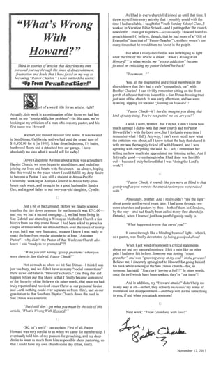 Baptist Visitor, 2013