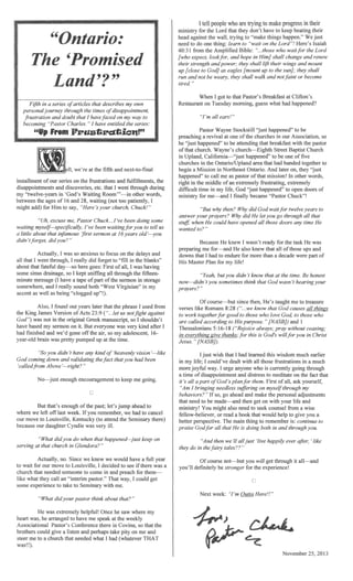 Baptist Visitor, 2013