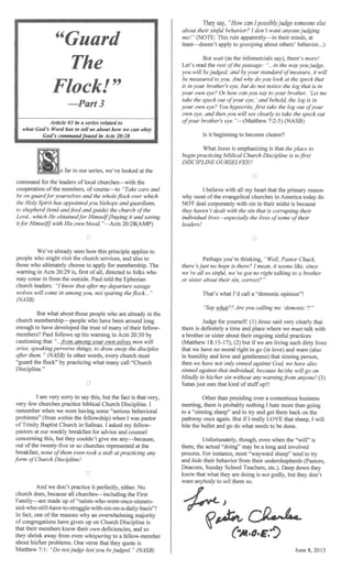 Baptist Visitor, 2015