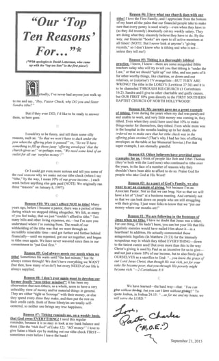 Baptist Visitor, 2015